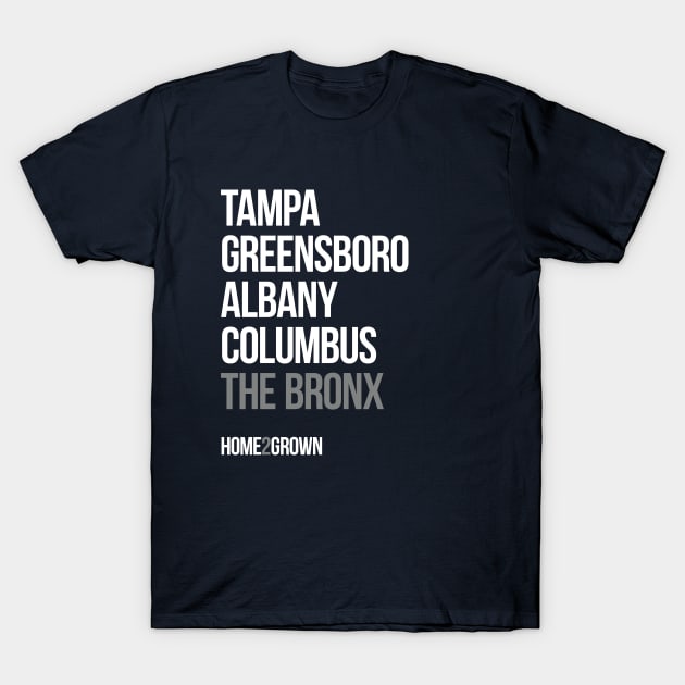 "Homegrown Series (Legends)" Bronx: Jeets T-Shirt by alanduda